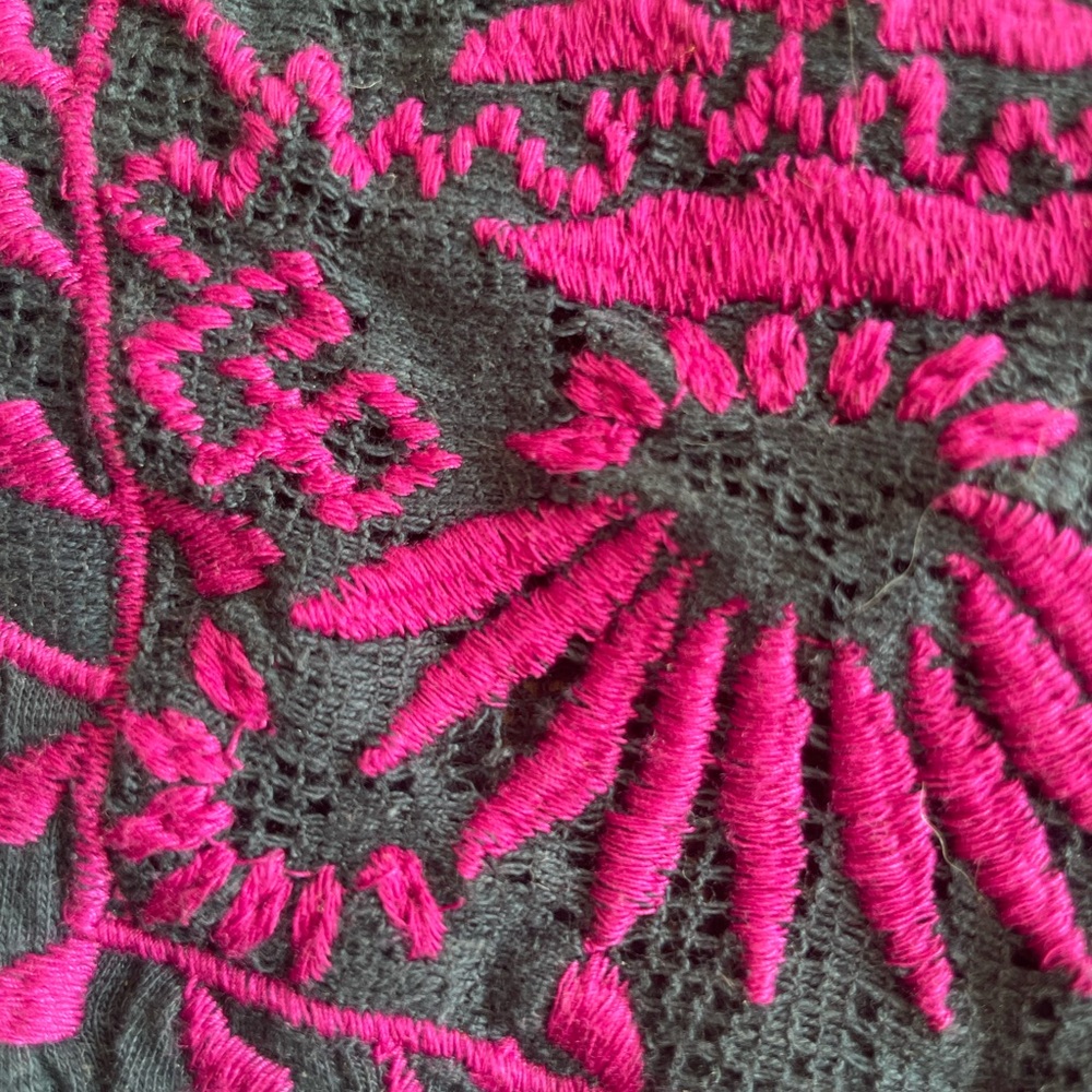 Gorgeous lace and embroidery Vanessa, Virginia Anthropologie top in EUC M - Picture 6 of 10